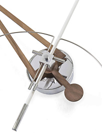 Настенные часы Cris N орех, белая стрелка