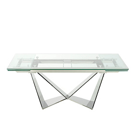 Раздвижной стеклянный стол CT2302 /1027