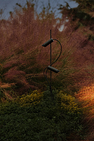 CLAP Черный проектор 6Вт 2700К 24°