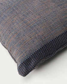 Чехол для подушки Delnar 100% полиэстер, синий, 45 x 45 см