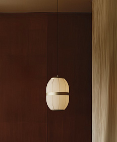 Подвесной светильник Pull C1249 L состаренное золото