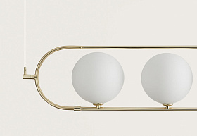 Подвесной светильник Abbacus латунь 4L