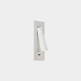 Настенный светильник GAMMA SR usb LED 3.2W 2700K ON-OFF белый 137lm