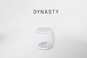 Столик для лежака Dynasty WHITE