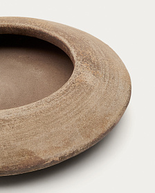 Кашпо Rivor керамика терракотового цвета Ø 35 см