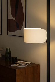 Напольная лампа STAND UP черного цвета 1xE27