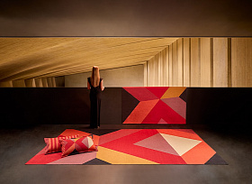 Ковер Vanguardias красный 170x240 см