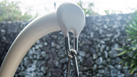 Подвесное кресло Christine KUBU mushroom с основанием 2900