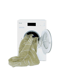 Стираемый ковер MINI Монстера Оливковый 75*100