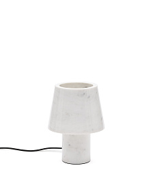 Настольная лампа Alaro из белого мрамора