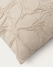 Чехол для подушки Zira из хлопка с цветочным принтом 45 x 45 см