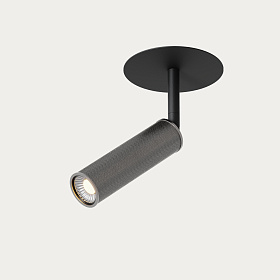 Встраиваемый потолочный светильник Dodo черный металл