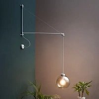 Настенный светильник Sucursal W1 white/amber