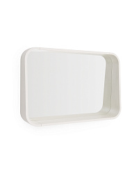 Зеркало Salaya в раме из бежевой ламинированной фанеры ясеня