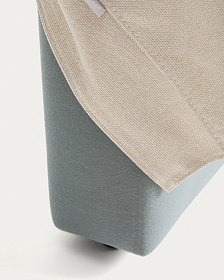 Изголовье Blok цвета экрю со съемным чехлом для кровати шириной до 180 см