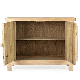 Деревянный комод с натуральной отделкой Lilos