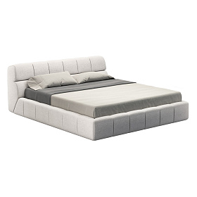 Кровать с подъемным механизмом Wanda 180*200 ткань кат. 5 Loop 2 cream