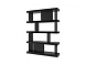 Книжный стеллаж WILLIS 1 Black gloss