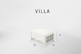 Банкетка Villa OFF WHITE MUSHROOM