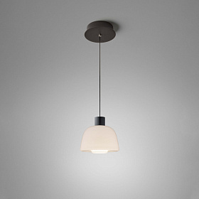 Подвесной светильник Drep S/01L белое опаловое стекло