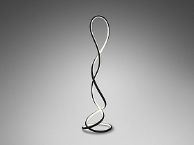 Evania Торшер черный матовый