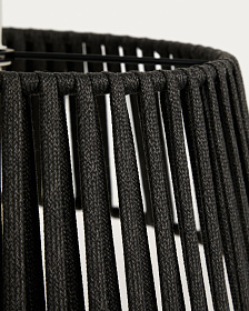 Абажур для подвесного светильника Aldet черный, Ø46 см