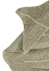 Ковер Лист монстеры - оливковый 200*300