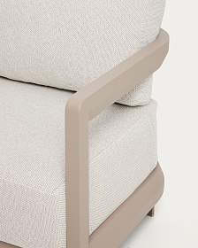 Комплект садовой мебели Nerano из алюминия цвета таупе