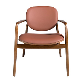 Обеденный стул 4118/LC19030 с обивкой из экокожи