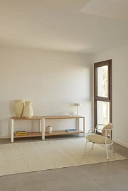 Стеллаж Bona 120 cm 2S + extension 80 cm 2S кремовый