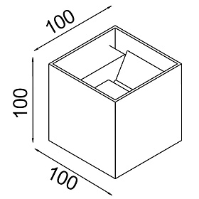 Настенный уличный светильник DAVOS 9226