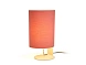 Настольная лампа Clipam терракотовый