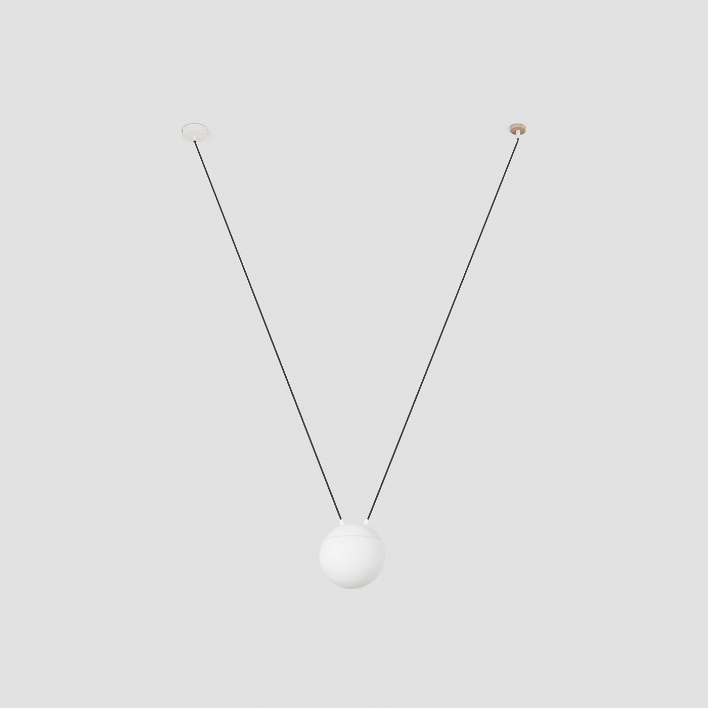 Подвесной светильник Mine Space белый