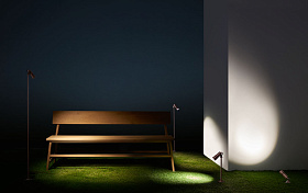 Уличный светильник Micro IP65 ø57mm LED 4.7W 3000K ON-OFF Коричневый 343lm