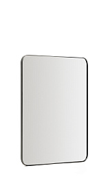 Зеркало Marco черное металлическое 60 x 60 см