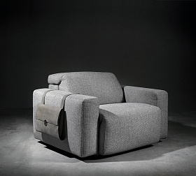 Модуль с левым подлокотником Cosmopol Relax с электрореклайнером E4528/07