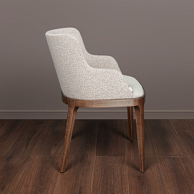 Стул Garbo/А ткань Loop 07, итальянский орех