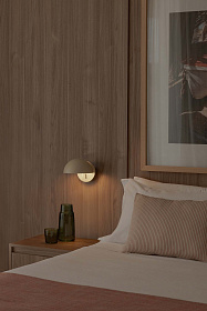 MATILDA Настенный светильник бежевый 1xE14