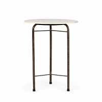 Мраморный круглый стол Sabrina