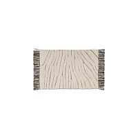 Коврик для ванной Crilda белый хлопковый 50 x 70 см