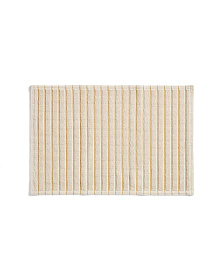 Хлопковый коврик для ванной Merade с желтыми полосками, 50 x 80 см