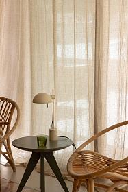 MATILDA Настольная лампа бежевая 1xE14