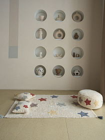 Хлопковый ковер Lillaland VINTAGE STARS 70*120