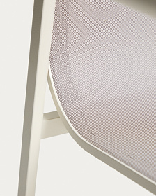 Уличный стул Canea из алюминия цвета экрю