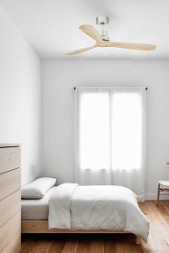 Вентилятор постоянного тока Lantau L Матовый никель/сосна