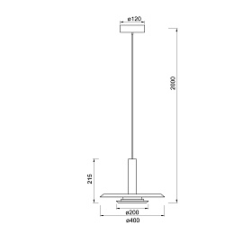 Подвесной светильник TINA 9001