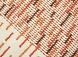 Ковер Backstitch Busy кирпичный