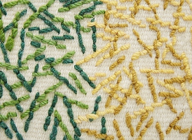 Ковер Backstitch Calm зеленый