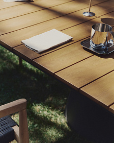 Tudons Садовый стол из алюминия серого цвета