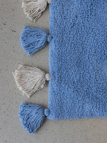 Хлопковый ковер Lillaland COLORFUL BLUE 120*180